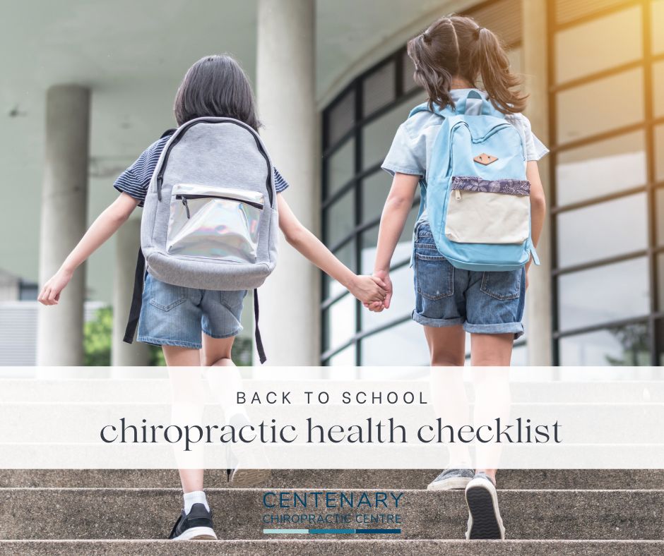 Your Essential Back To School Chiropractic Checklist!