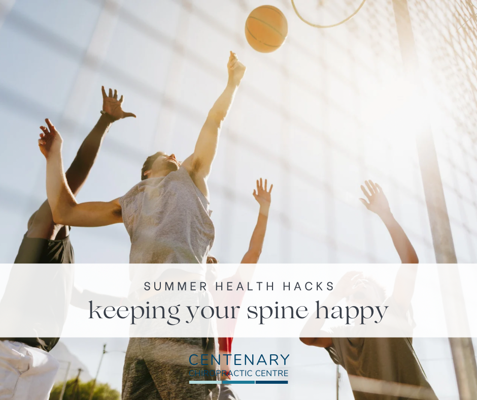 Keeping Your Spine Happy During Summer Holidays | Centenary Chiropractic Centre