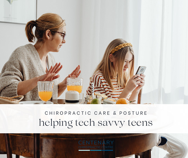 Chiropractic Care for Teenagers | Helping Tech Savvy Teens with Posture